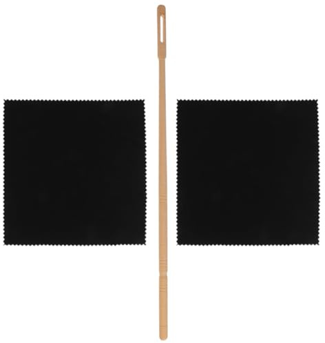 TOVINANNA Kit la Pulizia del Flauto Asta in Acero e Panni Riutilizzabili, Accessori per Strumenti Musicali a Fiato, Pulitore per Flauto per Manutenzione e Cura Quotidiana