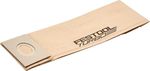 Festool 487871 Replacement Turbo Dust Bag For ETS 150 And RS 2 E Sanders, 25-Pack