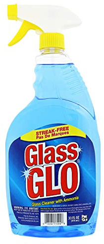 Pine Glo Glass Glo, Streak Free Glass Cleaner 33 Fl oz Spray Bottle