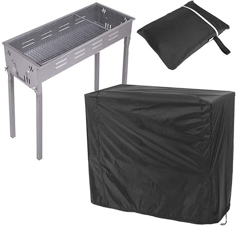 Agatige Cubierta De Parrilla De Barbacoa, 80x66x100cm Cubierta De Parrilla Impermeable para Parrilla Al Aire Libre Protector De Parrilla Cubiertas De Parrilla De Gas para Patio Jardín Al Aire Libre