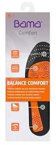 Bama BUnisex Fußbetteinlegesohle Premium Fußbett Balance Comfort brown 39