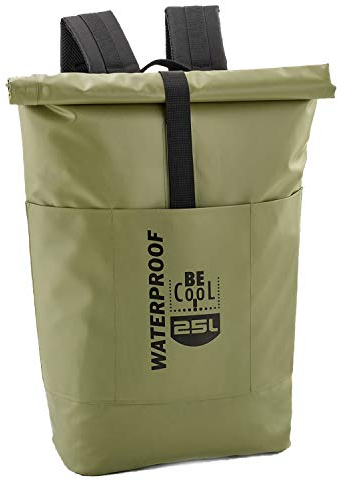 Be Cool Isolierte wasserdichte Kühltasche Rucksack in Grün - Familie, Reise, Sport, Fashion und Shopping tauglich, 65x31x15 cm, 25 L Volumen