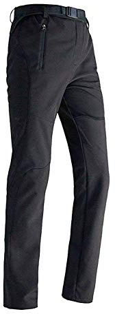 Pantalon softshell imperméable pour homme - Pour le golf, le ski, la neige, la randonnée, la randonnée, Gris 01., 27-32