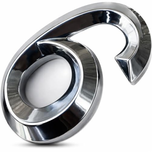 Sonnet House Door Numbers Plaques Stick On Self Adhesive 3D Door Street Number Signs Hotel Office Appartments Mailbox Outdoor 3 Inches (Silver-6)