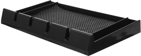 Healeved Organisateur De Tondeuses Plateau De Rangement Pratique pour Outils De Coiffeur Support pour Tondeuses Ciseaux Et Peignes pour Salons De Coiffure Et Espaces De Travail