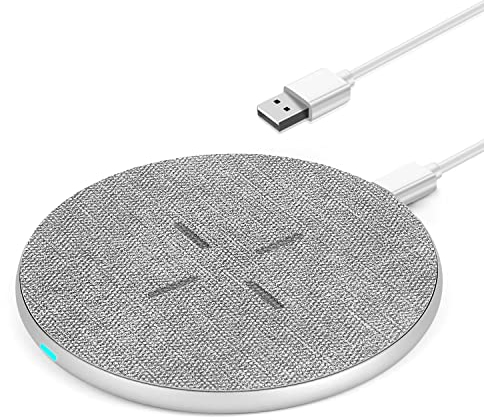 Evershop 15W Fast Wireless Charger Induktive Ladestation,Qi Induktionsladegerät Kompatibel für iPhone 15 14 13 12 11 X 8 Serie,Induktives Laden für Samsung Galaxy S23/S22/Note/A15, Google Pixel 8 Usw