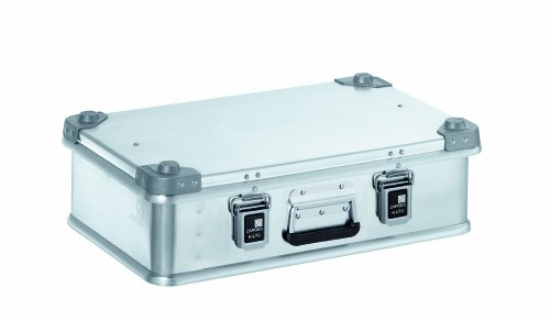 Zarges K470 Aluminum Hard Protective Carrying Case, Portable Stackable Storage, Customizable Safe Lock Box, Dust and Water Resistant (20.5 x 12.6 x 5.9 Inches)