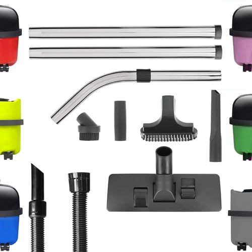 Qualtex Hose Accessory Tool Kit Compatible with Numatic Henry Hetty Rucksack Vacuum Cleaners, 32 mm