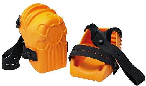 Karl Dahm Genouillères Ergo, 1 paire de genouillères confortables avec fixation Ergo-Fix au genou, protections pour soulager les genoux, idéales pour les carreleurs – 10278