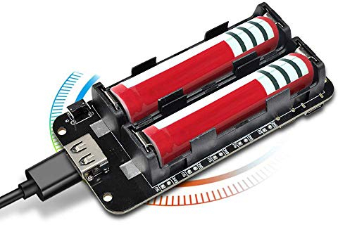 diymore Battery Shield V8 3V 5V Micro USB Tipo C USB Compatible con ESP32 ESP8266 WiFi