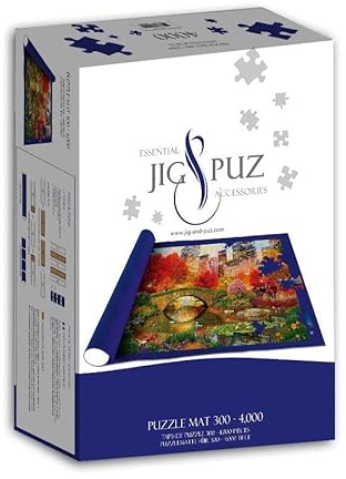 Jig & Puz - Puzzlematte - Anti-Rutsch - Rollmatte - Puzzlezubehör für Kinder und Erwachsene 300 bis 4000 Teile