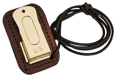 Mythrojan Brass and Steel Pet Training Clicker Puppy Dog Training Cricket Clicker U.S. Engraved WII Military Gear Metal Clicker