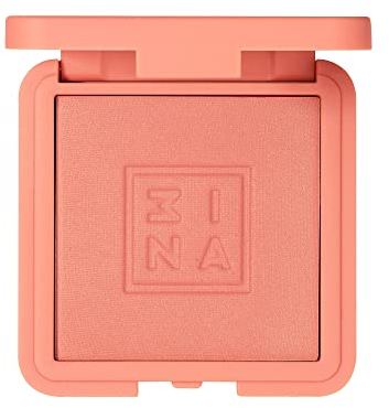 3INA MAKEUP - The Blush 212 - Rosa scuro - Fard in Polvere Mineralizzato - Tonalità Vivaci - Lunga Tenuta - Risultato Naturale - Effetto Luminoso - Vegan - Cruelty Free