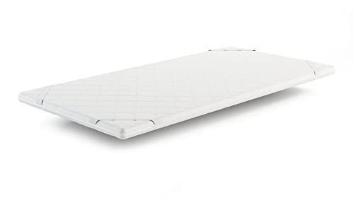 MSS e.K. Kaltschaum Matratzentopper 120 x 190 cm | HR KALTSCHAUM | optimale Körperanpassung | Mattress Topper 120x190 | Designed und produziert in Deutschland | Oeko-TEX Zertifiziert