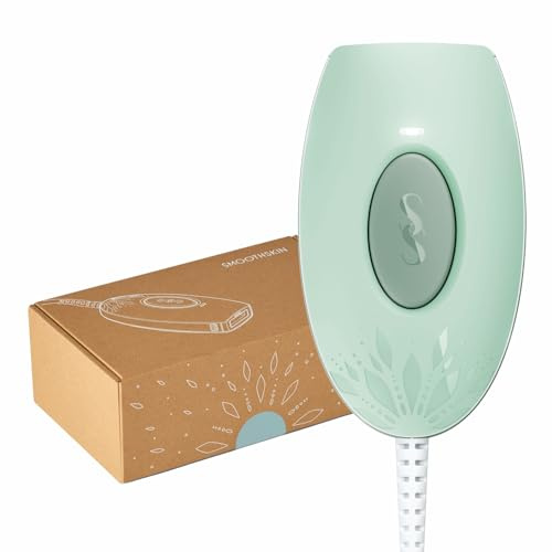 SmoothSkin Pure Mini Lite Green, IPL Laser Hair Removal Device, for Body & Face, Alternative to Salon, Epilator & Bikini Shaver