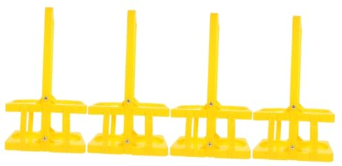 Garneck 4pcs Beer Rack Folding Beer Bottle Carrier Space-saving Design Portable Drink Holder Bar Supplies for Home