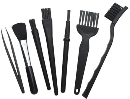 Lot de 7 brosses antistatiques pour clavier, petite brosse ESD, brosse de nettoyage pour ordinateur portable, gadgets d'ordinateur portable en plastique, pour PC, tablette, carte mère, appareil photo