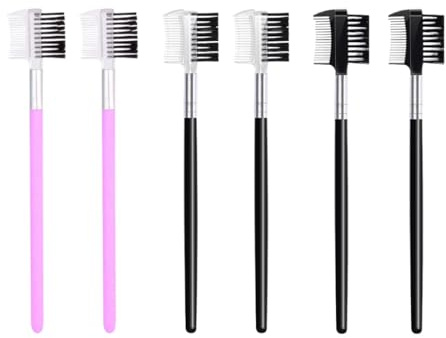 DOKRIN Ensemble de 6 peignes pour chien : peigne pour enlever les taches oculaires, brosse pour chien et peigne double pour enlever les taches de larmes pour petits chiens.