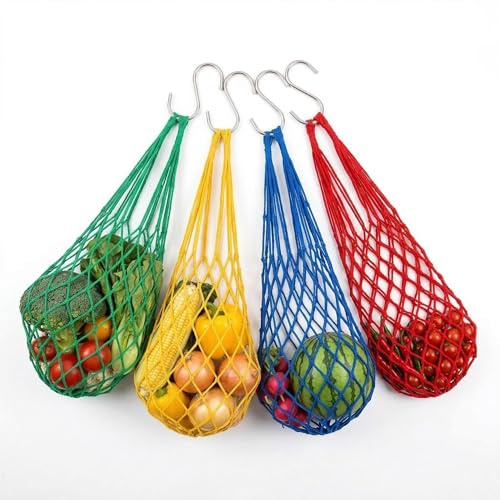 4 bolsas de comida colgantes para gallinas, patos y gansos con ganchos prácticos, accesorios y juguetes para aves de corral