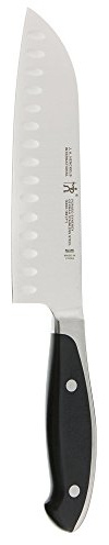 Henckels Forged Synergy 7-inch Hollow Edge Santoku Knife