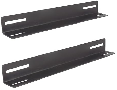 Aiten Data Juego de 2 Guías Laterales Fijas de Soporte. Medidas: Ancho x Fondo x Alto: 550 x 40 x 40 mm para Armarios Rack 19 de 800 mm