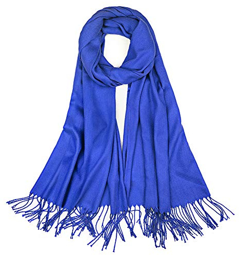 YFZYT Sciarpa Donna Sciarpa Autunno Inverno, Unisex Donna Morbida sciarpa di cashmere, Tinta Unita Grande Sciarpa Caldo Scialle con Nappa (Molti Colori)