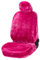 Walser Autositzbezug Teddy, Sitzbezug Kunstfell, Auto-Schonbezug in Lammfell-Optik, Flauschiger Plüsch-Schonbezug vegan pink