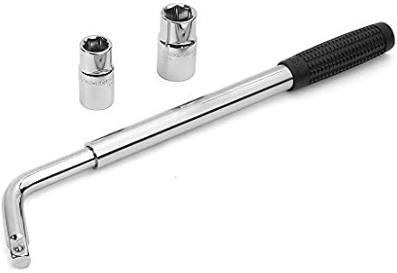 Di Tutto Per Tutti® Chiave a Bussola Telescopica Per Ruota Auto Universale Svita Avvita Dadi Da: 17/19/21/23 mm