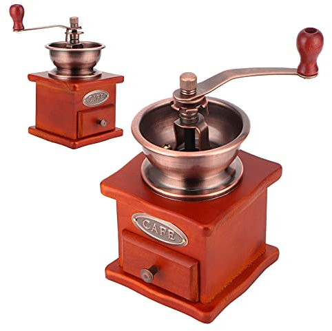 Manuelle Kaffeemühle Mini Retro One, Klassische Handkaffeemühle, Tolles, Kaffeebohnenmühle für den Haushalt
