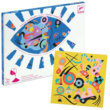 Djeco DJ09382 Abstrakt inspiriert von Vassily Kandinsky