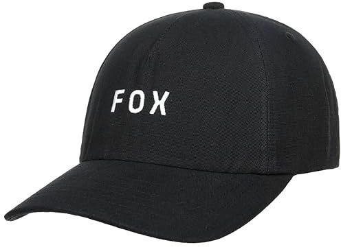 Fox Racing Wordmark Adjustable Hat Windbreaker Herren, Schwarz, Einheitsgre