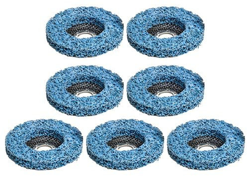 7 discos de pulido de nailon para una limpieza eficiente de la carrocería, restauración antioxidante