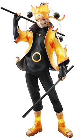 Megahouse -G.E.M. Serie Naruto Shippuden Naruto Uzumaki Sei Percorsi Modalità Salvia G.E.M.15th Anniversary ver.