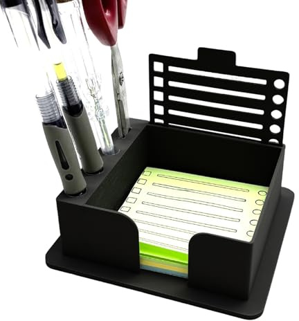 Porta foglietti adesivi | Organizzatore per appunti, Riutilizzabile per Scrivania, Cassetti, Scuola, Insegnamento Ufficio