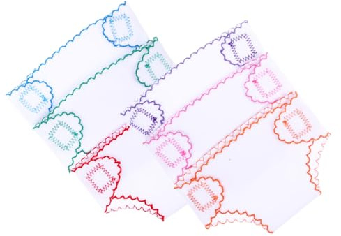 LOPUNER 6 pezzi Pannolini in Stoffa per Bambole DIY Accessori per Bambole Vestiti Cambiabili Bambolotto Kit