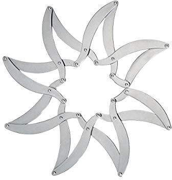 Alessi Augh! DUL01 - Design Stretch Saucepan, 18/10 Polished Stainless Steel, 24 cm