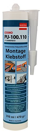Weiss Chemie 648 1-K-PUR-Mont Klebstoff Cosmopur K1, PU-100.110.KTU