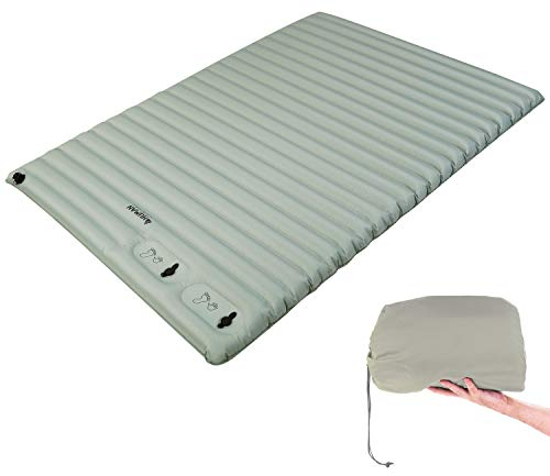 Human Comfort Luftbett Durtal Double Doppel Isomatte Luftmatratze 194x140x10 cm