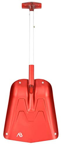 A.Blöchl AB Zerlegbare Schnee- und Lawinenschaufel (Rot ohne Tasche)