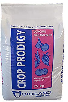 Crop Prodigy 1/3 mm (25 kg), engrais granulaire pour bonsaï, plantes et fleurs