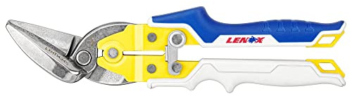 LENOX TOOLS Pliers, Offset Straight Avitation Snips, With Durable Grip (LXHT14345​)