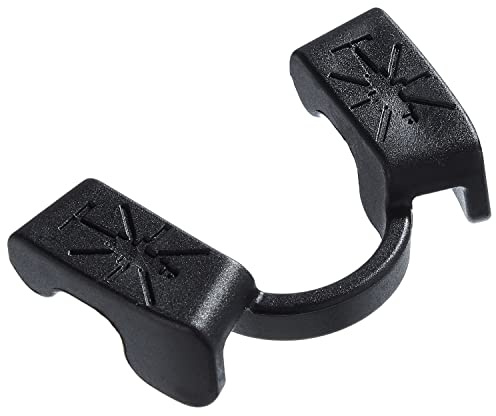 Protège-dents Powerlifting pour sport et le fitness, l'entraînement en force, protège-bouche pour haltérophilie, convient pour sport sans contact, mâchoire inférieure (1 pièce noir)