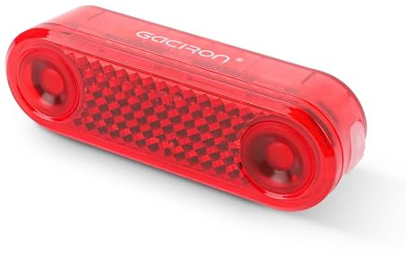 Gaciron W12BR luz Bicicleta Trasera 200 lúmenes,luz Trasera Bicicleta con Sensor de Freno,5 Modos de Brillo,luz Trasera Bicicleta Potente led,Resistente al Agua IPX6,Luz Bicicleta Inteligente