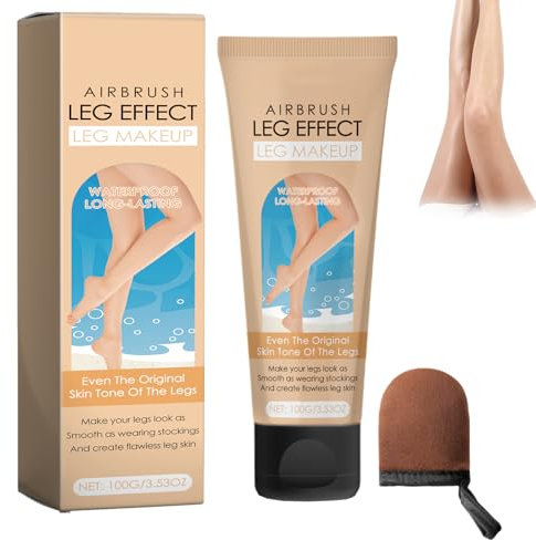 Crema Autoabbronzante Lozione Abbronzante Naturale Crema Autoabbronzante Senza Sole Con Un Guanto Autobronzante, Per Viso Corpo Gambe Braccia (Natural)