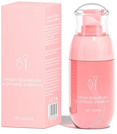 Quick Cleaning Solution In A 55ML Bottle For Maintaining Hygiene Of Makeup Accessories And Tools Brush Cleaning Solution Makeup Hygiene Product