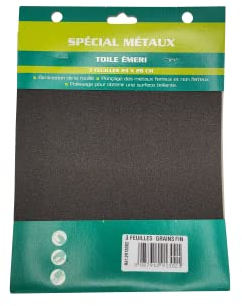 SAVY Toile emeri 3 feuilles grain fin