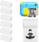 SIYINGSAERY Thermal Paper Roll, 6 PCS Camera Print Paper 57mm*6m Non-Adhesive Thermal Printer Paper Mini Peripage Paper Printable Refill Bill Receipt Rolls for Portable Instant Print Camera