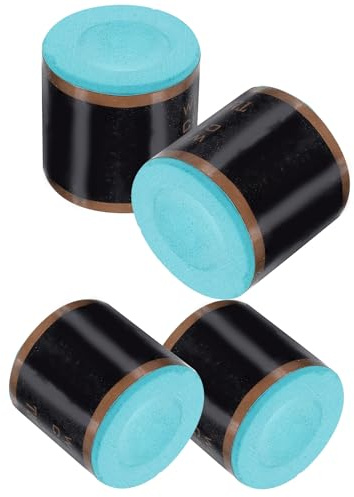 Garneck Taom Snooker Pack of 4 Billiard Pool Snooker for Billiard Cues Pool chalk Cue Accessories Light Green Taom