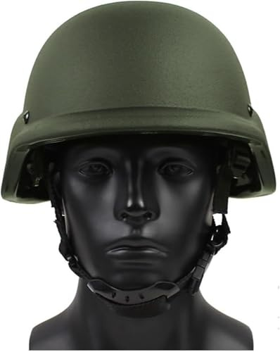 TS TAC-SKY M88 Militärischer Taktischer 3-Stufen-Ballistikhelm Mit Anti-Vibrationssystem Dämpfungssystem Zur Kopf- Und Schwanzverstellung Schusssicherer Aramid-Helm(A)