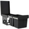 Eleganz Collecteur de déchets pour armoires 3 compartiments : poubelle, système de tri sélectif, poubelle de cuisine, poubelle de cuisine, poubelle de cuisine, meuble bas - 2 x 8 l + 15 l